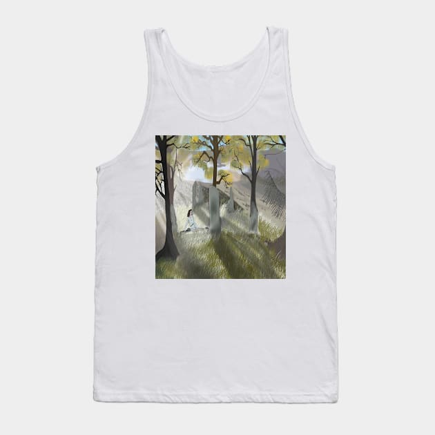 Sassenach Illustration Tank Top by Le petit fennec